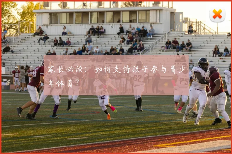 家长必读：如何支持孩子参与青少年体育？